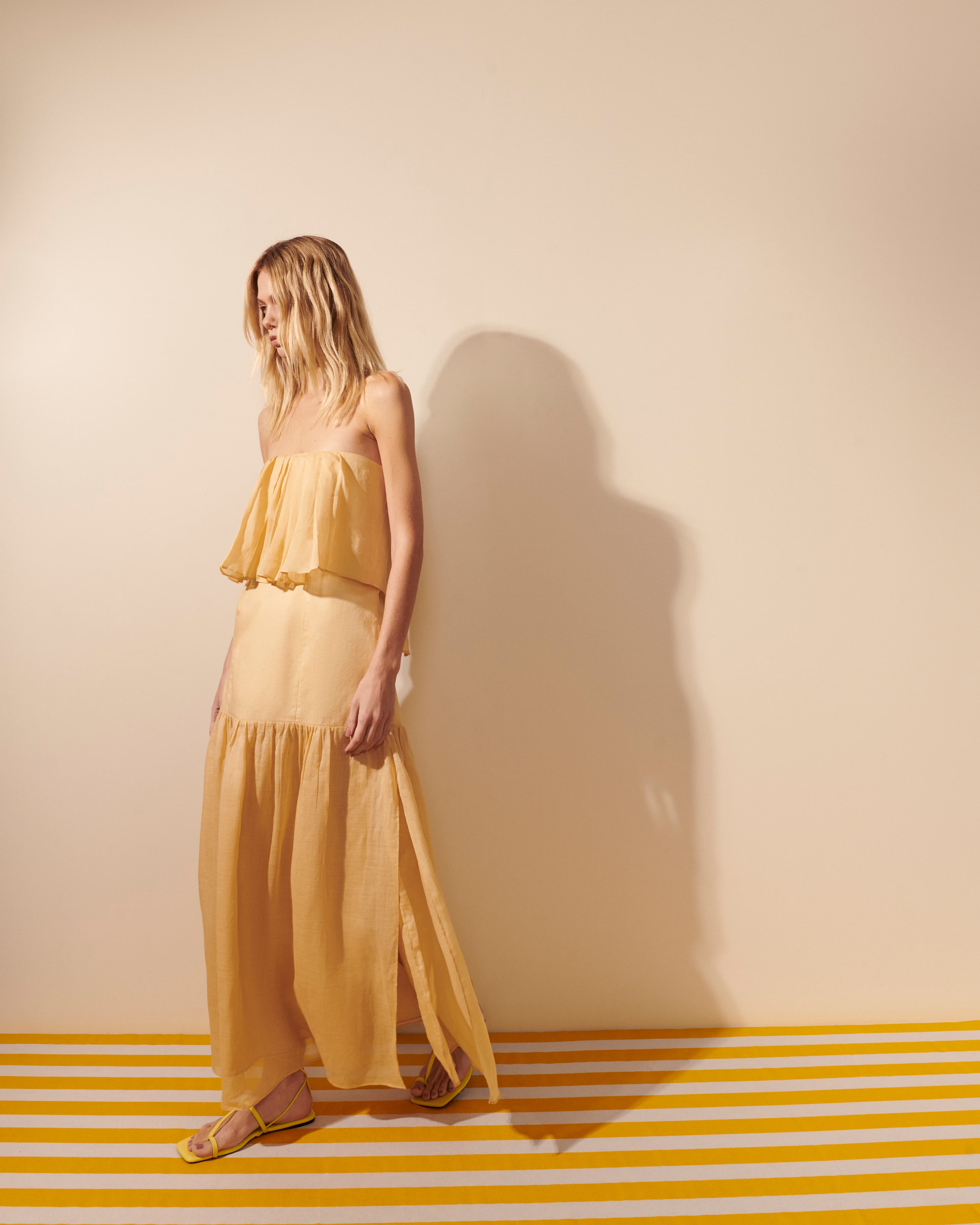 Vestido Rami Tomara Que Caia Cintura Deslocada - Shop Mes