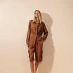 Camisa Rami Bolsos Cominho