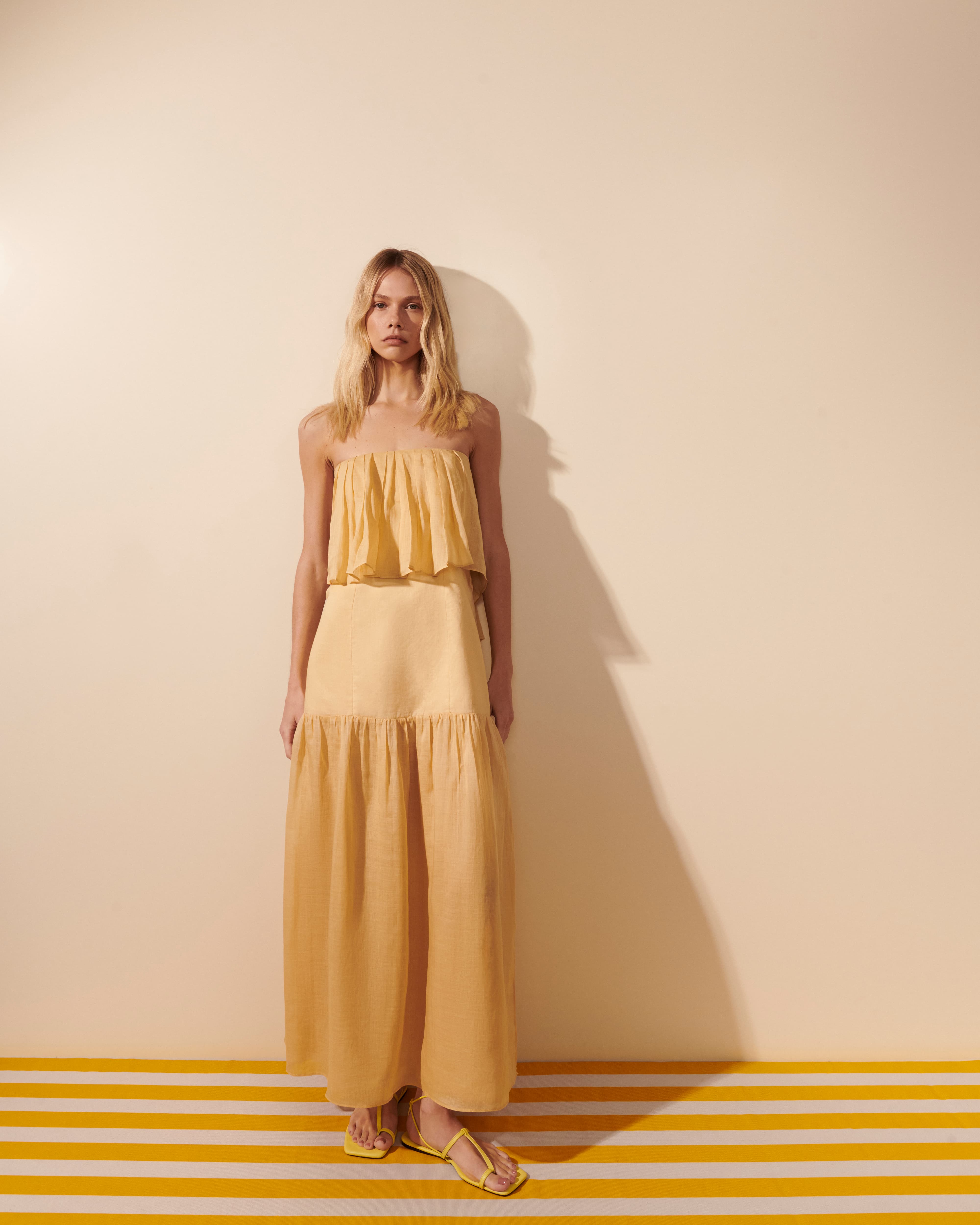 Vestido Rami Tomara Que Caia Cintura Deslocada