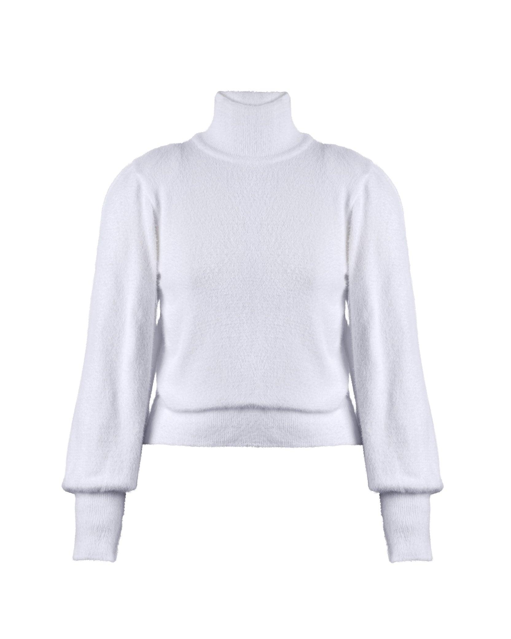 Blusa tricot fur off white - MES
