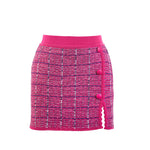 Saia tricot tweed pink - MES